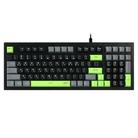 OPK50 유선 키보드 98키 사일런스 M Poker Green, 멤브레인