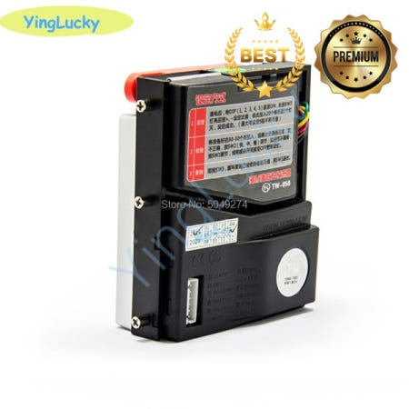 아케이드 게임 캐비닛 키오스크 자동 판매기에 대 한 1pcs TW-850 디지털 상단 항목 멀티 수락자 토큰 선택기 Mech