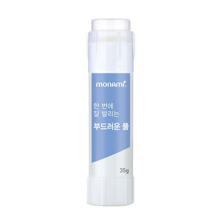한 번에 잘 발리는 부드러운 풀 (35g 모나미)