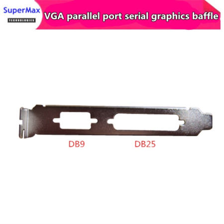 [해외]베젤 VGA 병렬 포트 그래픽 카드 블록 DB9 + 섀시 후면 PCI 길이 12CM 지원 사용자