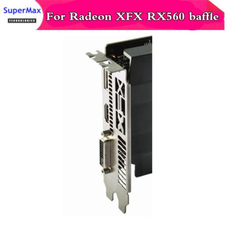 [해외]RADEON XFX AMD RX560 rx550 Wolf Warrior Edition 그래픽 카드 용 배플 1pcs 무료