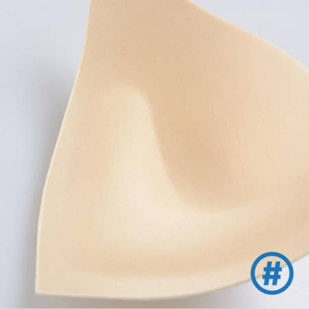 10-30Pair In Skin 화이트 마사지 반죽 삼각형 브래지어 패드 웨딩 드레스 수영복 스폰지 가슴 리프트 컵 삽입 액세서리