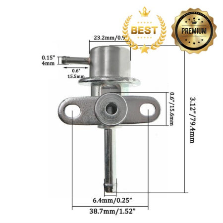 MD 173985 Mitsubishi Galant Delica RVR Expo 1992-97?L49A용 새로운 연료 압력 조절기