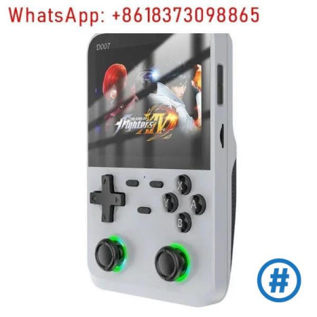 D-007 안드로이드 오픈 소스 게임 콘솔 3.5 인치 IPS 스크린 RK3266 CPU 미니 휴대용 플레이어 64GB 10000 무료