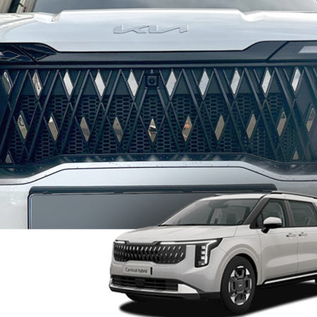 오산 더뉴카니발 하이브리드 프리미엄 커스텀 제작 그릴망 시공 & 출장 장착