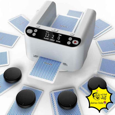 ACE5 12 플레이어 자동 카드 딜러  게임 대용량 포커 놀이 액세서리