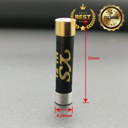 2pcs 원래 영국 YS Hi-Fi 퓨즈 오디오 애호가 금은 나노 보험 6X32mm 무료