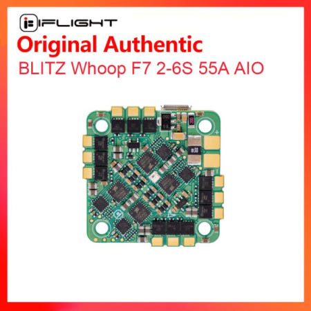 IFlight BLITZ Whoop F7 2-6S 55A AIO 보드 비행 컨트롤러 FPV 드론용 25.5x25.5mm 장착 패턴 포함 ESC