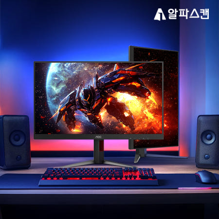 알파스캔 AOC 27G4H 게이밍 200 FAST IPS 아이온2 무결점 게이밍 모니터