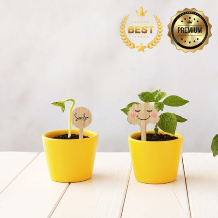 식물 라벨 화분 이름표 꽃 빈 정원 마커 펜 즙이 많은 재배자