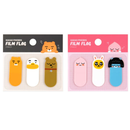 [추천이지샵협력사]카카오 필름 플래그 디자인 택1 책갈피스티커 페이지마커 메모스티커