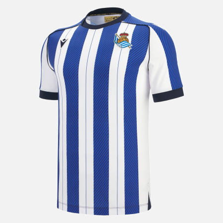 25/26 시즌 마크론 스페인 라리가 레알소시에다드 홈 유니폼(Real Sociedad 2025/26 Home Match Jersey)