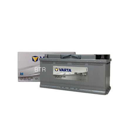 독일 바르타 VARTA AGM 105 실버 LN6 자동차 배터리 폐배터리 반납 공구대여