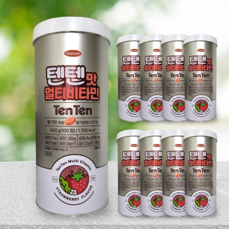 한미약품 텐텐 영양제 멀티비타민 100정, 9개