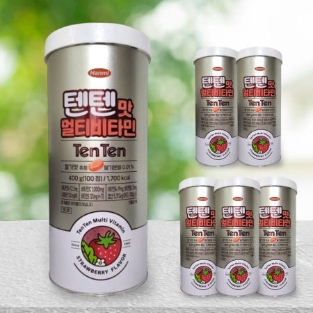 한미약품 텐텐 영양제 멀티비타민 100정, 6개