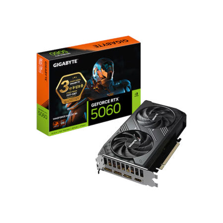 GIGABYTE 지포스 RTX 5060 WINDFORCE MAX OC D7 8GB 제이씨현