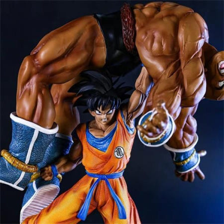 애니메이션 드래곤볼 Z 슈퍼 사이어인 손오공 VS 나파 배틀 Ver. PVC 액션 피규어 게임 동상 Collectible Model Toys 인형 선물