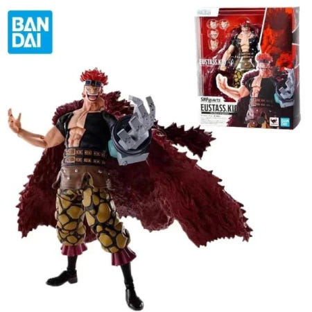 100% 오리지널  있음 원피스 반다이 S.H.Figuarts 야마토 유령 섬 십자군 조립 액션 피규어 장난감 모델 선물