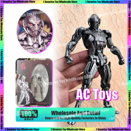 새로운 AC 장난감 Ultron Figure Kaiyodo 놀라운 야마구치 어벤저 스 애니메이션 액션 피규어 입상 컬렉션 모델  장난감 선물