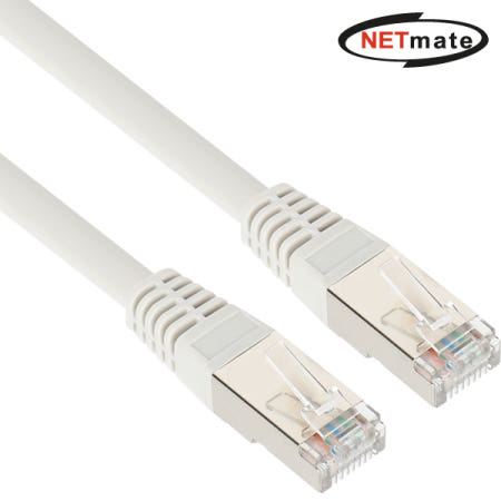 NMC-USF6100 CAT.6 FTP 다이렉트 케이블 10m 강원전자 넷메이트