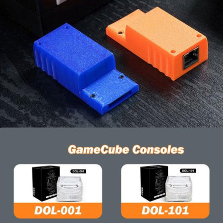 Gamecube Eth2gc 광대역 어댑터 에뮬레이터, 이더넷 모듈, 온라인 및 LAN 멀티플레이어, 메모리 카드 슬롯, Z7s1 용