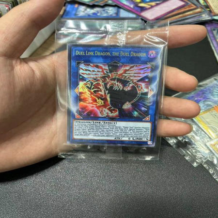 Yu Gi Oh Ultra Rare/UR TCG Duel Link Dragon, Duel Dragon(YCS-EN012) 보드게임 영어 선물 컬렉션 카드,  아님
