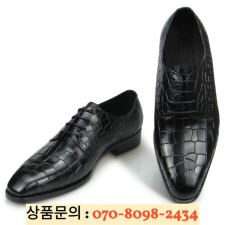 상위 학년 망  가죽 신발 드레스 파티 남자 패션 악어 인쇄 럭셔리 Zapatos Hombre