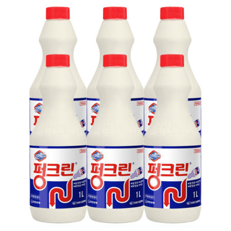 유한크로락스 유한락스 펑크린 1L 6개