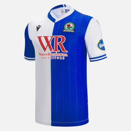 25/26 시즌 마크론 잉글랜드 챔피언십 블랙번 로버스 FC  홈 유니폼 (Blackburn Rovers 2025/26 Home Match Jersey)
