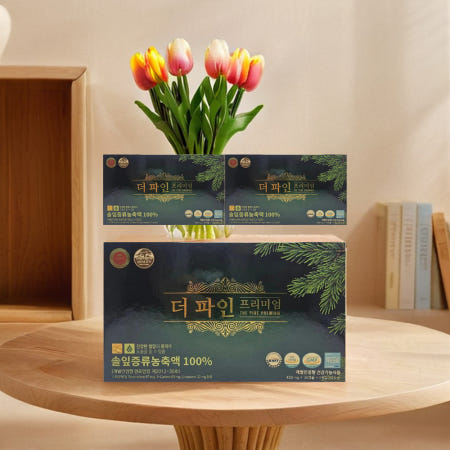 더파인프리미엄 솔잎증류농축액 솔잎농축액 3개