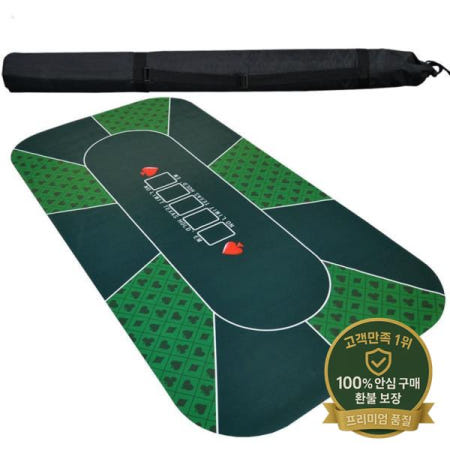 텍사스 홀덤 포커 식탁보 디럭스 스웨이드 고무 패드 카지노 세트 룰렛 주사위 베팅 게임 1.2m 2.4m