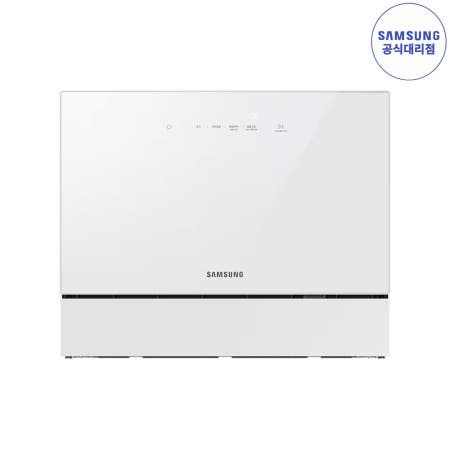 [삼성전자]삼성 비스포크 열풍건조 식기세척기 카운터탑 6인용 DW30FB305CW0 화이트 삼성물류