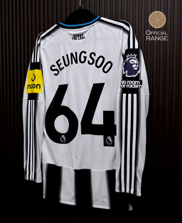 아디다스 2025-26 뉴캐슬 홈 L/S 저지(JP4152) 뉴캐슬긴팔유니폼 오피셜마킹 박승수