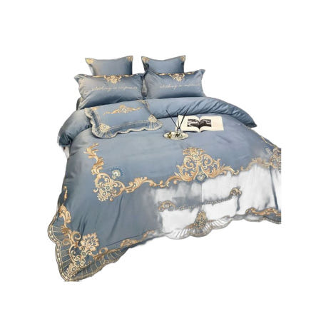 [해외]퀸이불베개세트 비단이불 북유럽 호화 궁전 레이온