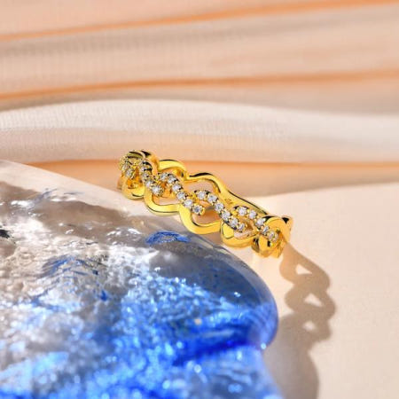 [해외]ATTAGEMS 새로운 Moissanite 반지 S925 스털링 실버 로즈 골드 도금 여성을위한 남성 결혼식 고급 보석 무료