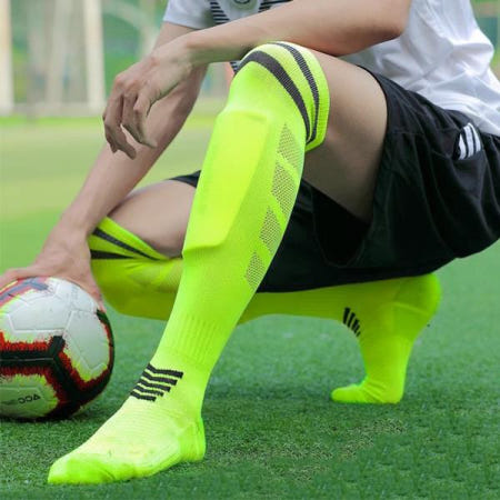 [해외]·90일 이내 무료 반품 질문 없음 성인 청소년 키즈타월 바닥 나일론 축구 양말 통기성 트레이닝