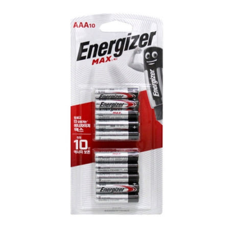 [쏨뱅이샵OEM]쏨숭 알카라인 건전지 맥스 AAA 10개입 장난감 사무실 관공서 리모콘 게임기