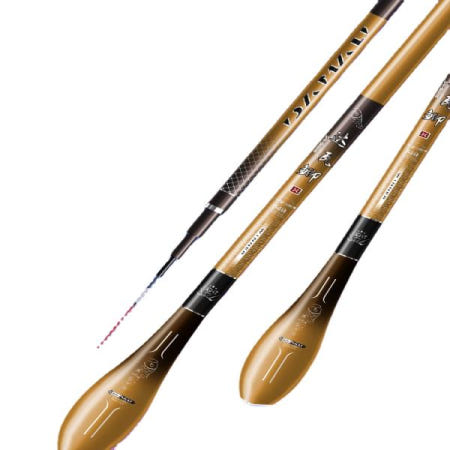 DWQ 초경량 탄소 낚싯대 잉어 핸드 폴 대나무 디자인 37/28/19 3.6m-7.2m