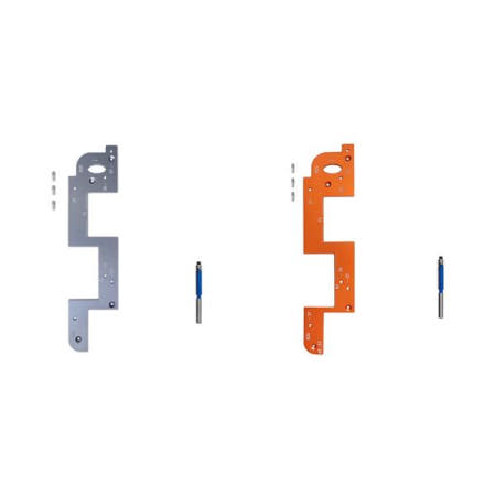 AA51 핸들 무료 슬롯 도구 목공 그루브 옷장 주방 캐비닛에 대한 빙 가이드