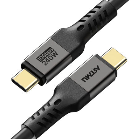 [아트뮤]USB PD C to C 240W EPR GEN2 10Gbps 케이블 2m, 1개