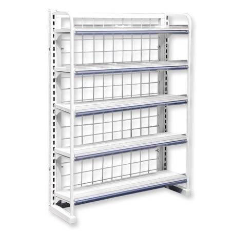 [해외]약국 진열대 슈퍼 편의점 스낵 계산대 간식 판매대 1. 높이65 길이60 투명 5단