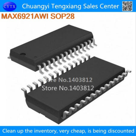 MAX6921AWI WSOP28 1 개