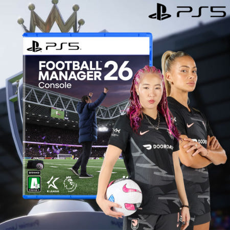 PS5 풋볼 매니저 26 콘솔 한글판 축구 감독 시뮬레이션