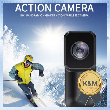 L54A-1080P HD 미니 Wifi 스포츠 카메라 160 광각 야외 레코더 무선 실시간 보기 백 클립 액션