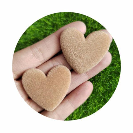 [해외]다채로운 몰려 들고 수지 하트 비즈 Diy 귀걸이에 대한 사랑의 매력 커넥터 헤어 쥬얼리 액세서리 재료 만들기