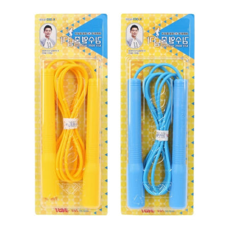 젤비온 줄넘기 저학년용 노랑 1개 크로스핏 홈트 키크기운동