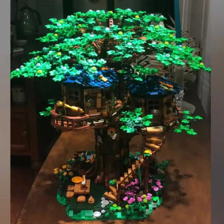 [해외]DIY 3117 PCS 트리 하우스 최대 규모 빌딩 블록 21318 브릭 호환 장난감 생일 크리스마스 선물 남자아이