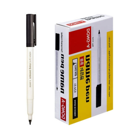 젤비온 유성 네임펜 흑색 1,152개 직장인 주소표시 카드