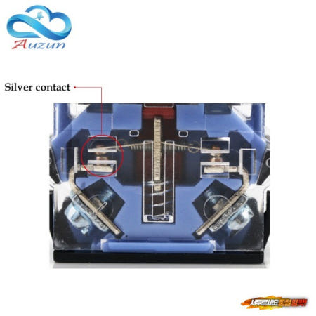 [해외]호환 WZAUDQ LA38-11D 라이트 버튼 리셋 스위치 시작 버튼 스위치 알루미늄 헤드 실버 접점 개구부 22mm