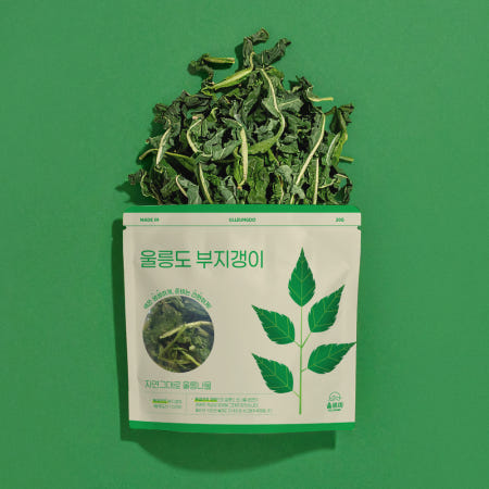 [울르미] 울릉도 부지갱이 나물 60g x 1박스(20g x 3개입) /울릉군 산지출고